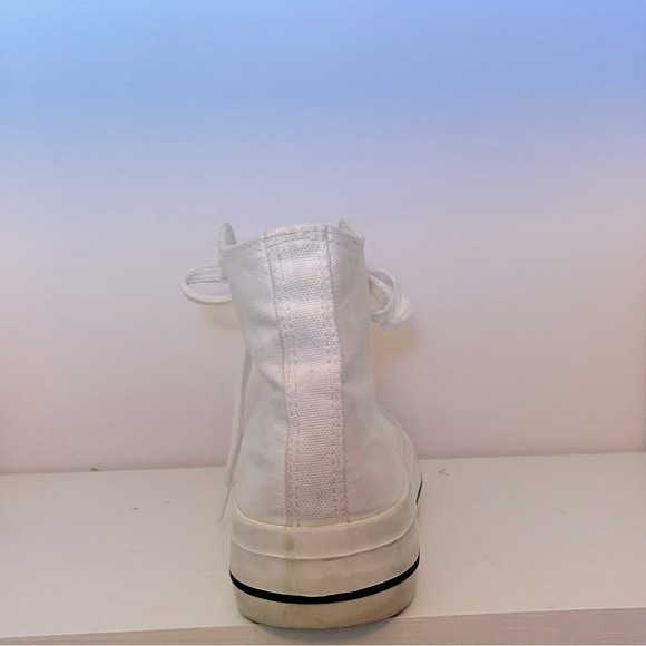 Converse Shoes - Converse high top white platforms kickscrew